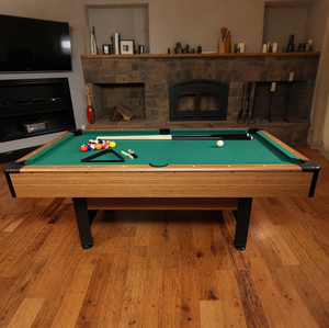 Trung Quốc Nhà Máy Cửa Sang Trọng 9 Bóng Hồ Bơi Bảng <span class=keywords><strong>6.5ft</strong></span> Nhà Bàn Bida Với Tự Động Bóng Trở Lại Hệ Thống - Product Image 2