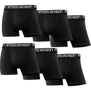 Calzoncillos Bóxer de Algodón Premium para Hombre, Transpirables, Antibacterianos, Ligeros, de Tiro Medio, Estilo Fresco, con Logotipo en la Cintura, Tallas hasta 4XL - Product Image 1