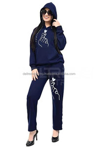 ชุดเสื้อฮู้ด & สายชั้นนำของผู้หญิงผ้าฝ้าย2ชิ้นขนาด XL สำหรับฤดูหนาว - Product Image 6