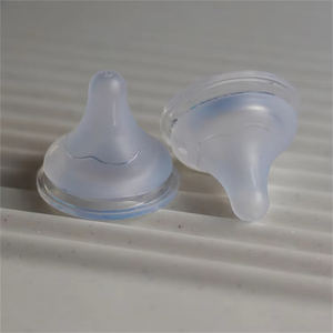 Sans BPA Silicone Infantile 3 Génération Anti <span class=keywords><strong>Colique</strong></span> Tétine Manger Large Cou Bébé Mamelon Lait Biberon Sucette Tétine Du Sein Mamelon - Product Image 5