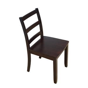 Dining Chair Rubber Wood, Plywood, Pvc, Metal Espresso Modern Kitchen/ Dining 5-Layer Cartons Vietnam Manufacturer - Product Image 4
