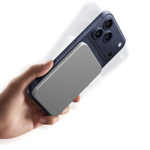 <span class=keywords><strong>Batterie</strong></span> externe magnétique ultra-fine <span class=keywords><strong>de</strong></span> 6 mm 4000 mAh - Charge sans fil 15 W et charge rapide USB-C 22,5 W <span class=keywords><strong>Batterie</strong></span> externe <span class=keywords><strong>portable</strong></span> - Product Image 4