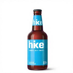 Hike Blanche 0.5L Bière Lager en Verre Style Champagne 4.9% ABV - Product Image 1