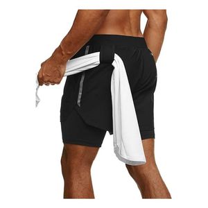Pantalones Cortos Deportivos de Malla de 5 Pulgadas, 100% Poliéster, Secado Rápido, para Gimnasio, Atléticos, Sólidos, Transpirables, Personalizados, de Alta Calidad - Product Image 2