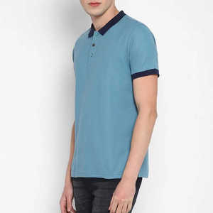 <b>Top</b> Trending Customized Color Stretchy Fabric Short-<b>Sleeved</b> Men Polo Shirt Casual Wear Polo Shirts - Product Image 3