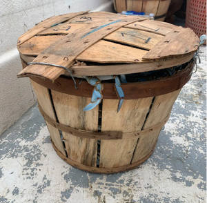 Cesta de madera de almacenamiento, cesta de cangrejo de madera respetuosa con el medio ambiente personalizada, embalaje de bushel de madera a precio barato, Exportación a todo el mundo - Product Image 4