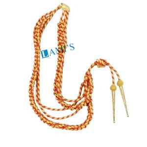 OEM al por mayor de Lingotes de plata Aiguillette ceremonial y cordones personalizados Cordón de Aiguillettes uniforme - Product Image 5