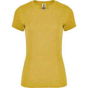 T-shirt personnalisable en mélange de tissus avec motif femme renard pour merchandising promotionnel - Product Image 2
