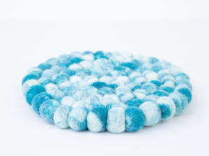 Exquisite Nepalese Artistry 100% Handmade Felt Wool Eco-Friendly <b>Tea</b> <b>Coasters</b> for High Quality <b>Tea</b> Moments - Product Image 4