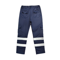 Pantalones de Trabajo de Alta Visibilidad para Hombre, 100% Algodón, Transpirables, Reflectantes, con Certificación CE, de Alta Calidad