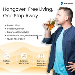 Tiras Orales para la Resaca con Cardo Mariano y Electrolitos para la Recuperación y la Hidratación - Product Image 2