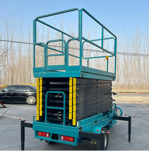 Plataforma Elevadora de Tijera Eléctrica de 2100x800mm, Triciclo con Motor Eléctrico, Plataforma Hidráulica Móvil, Equipo de Elevación Agrícola - Product Image 5