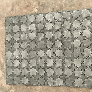 Design moderne Carreaux de sol en porcelaine vitrifiée pour jardin extérieur 500x500mm Carreaux de stationnement classiques robustes Planchers de stationnement extérieurs - Product Image 4