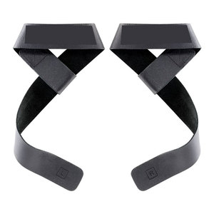 Correas de levantamiento de cuero más vendidas, correas de levantamiento de cuero duraderas, correas de levantamiento con agarre fuerte para entrenamiento en el gimnasio - Product Image 1