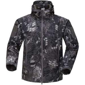 Chaquetas Softshell Tácticas Personalizadas al por Mayor para Hombre, Resistentes al Agua y al Viento, Ropa de Trabajo de Seguridad, Chaquetas Softshell con Cremallera Completa - Product Image 5