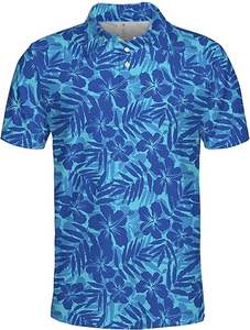 Polo de Golf Atlético de Lujo y Alto Rendimiento, de Alta Calidad, Secado Rápido, Corte Ajustado, Jersey con Estampado por Sublimación Completo, Manga Corta - Product Image 3