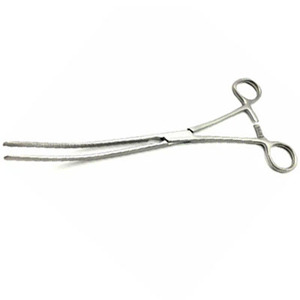 Instruments chirurgicaux vétérinaires, kit de suture, 16,5 cm, 22 cm, 25 cm, pinces à organes droites, courbes, manuelles, pour chirurgie vétérinaire - Product Image 4