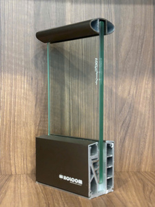 Barandillas sin marco de diseño moderno para apartamentos Calidad de exportación Cumple con estándares internacionales Precios competitivos - Product Image 5