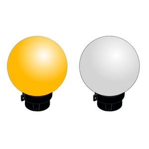 Led belisha đèn hiệu trong trắng và màu vàng ngựa vằn qua đèn bài nhấp nháy cho người đi bộ lối đi Ánh sáng chất lượng cao - Product Image 1