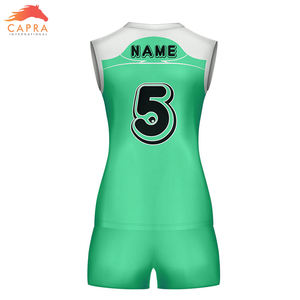 Nuevo modelo personalizado de sublimación, uniforme de voleibol, conjuntos de ropa deportiva con estilo - Product Image 6