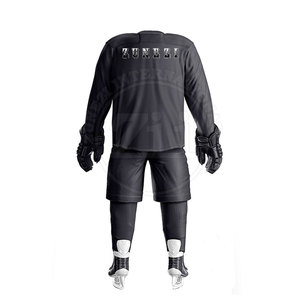 Fabricant pakistanais d'uniformes de hockey sur glace surdimensionnés, vêtements de sport pour adultes, service OEM, équipe personnalisée, 100% polyester respirant - Product Image 3