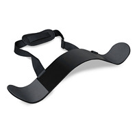 Blaster de musculation robuste en acier et EVA pour l'haltérophilie, noir, marque personnalisée