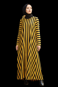 Vente en gros, meilleur service OEM, abaya islamique, robe longue, nouvelle arrivée, logo personnalisé, vente chaude, vêtements pour femmes, extensible dans les quatre sens - Product Image 3