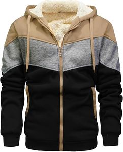 แจ็คเก็ตหนังผู้ชายแฟชั่นสำหรับฤดูหนาว ไซส์ใหญ่ ลายเรียบ กันน้ำ ระบายอากาศได้ดี ราคาสมเหตุสมผล - Product Image 3