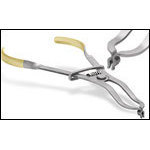 Pinzas Dentales Manuales Garrison de Uso Universal, Pinzas para Dique de Goma, Instrumentos Quirúrgicos Seccionales de Metal y Plástico, Material CE - Product Image 1