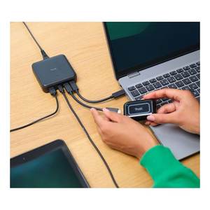 Cargador y Adaptador MAXO 100W con Entrega de Energía, USB Tipo-A y Tipo-C 25242 Negro - Product Image 6