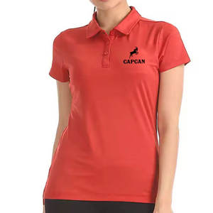 Transferencia de calor de punto corto de mujer de gran calidad para Polos diseño de tenis de Pekín personalizado producto más vendido - Product Image 1