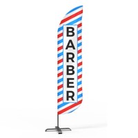 Haute qualité tous les styles pas cher publicité promotionnelle fait des drapeaux décoratifs extérieur larme plume drapeau de plage à vendre