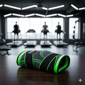 Rodilleras Deportivas RexFit con Logotipo Personalizado, Resistentes, para Levantamiento de Pesas, Sentadillas, Gimnasio y Entrenamiento Cruzado - Product Image 3