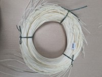 Meilleure vente de matériel de Ratan en osier blanchi à noyau filet de rotin pour la décoration de meubles