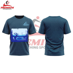 Votre logo impression personnalisée 230Gsm t-shirt goutte épaule t-shirt lourd 100% coton t-shirt homme - Product Image 3