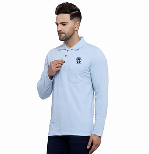 Precios al por mayor Hombres Polo Camisas de manga larga Camisetas de polo de algodón de alta calidad para todos los tamaños de Pakistán - Product Image 4