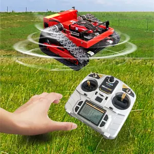 Automatic Lawn Mower Remote Control Field Robot Grass Cutter Weeding Machine NEW