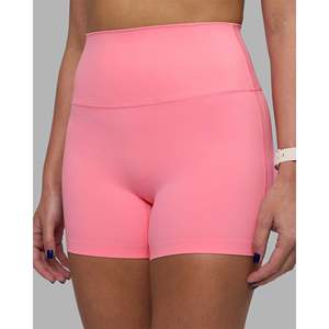 Shorts de sport Elixir Ultra High-Rise 4" respirants en coton et élasthanne avec cordon de serrage - Product Image 1