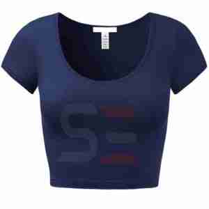 Custom Logo Sexy Women's Summer Sleeveless Ribbed Quick Dry Breathable Gym <b>Crop</b> Tank <b>Top</b>-All Colors Available - Product Image 2