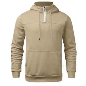 เสื้อฮู้ดผู้ชายแบบสวมหัวน้ำหนักเบา พิมพ์โลโก้ตามสั่ง คุณภาพสูง ผ้าฝ้ายอย่างดี ลายเรียบ สำหรับฤดูหนาว - Product Image 6