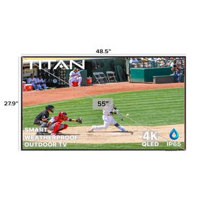 Televisor Inteligente para Exteriores de 55 Pulgadas, Resistente a la Intemperie IP65, Sistema Android 4K con Retroiluminación LED, Dispositivo de Transmisión para Patio Cubierto con Cubierta para Televisor - Product Image 5