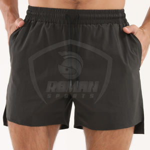 Short de sport pour homme de haute qualité, logo hip-hop, léger, respirant, séchage rapide, poches arrière, course, natation, entraînement, gym - Product Image 1