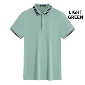 Polo tricoté haute densité poids supérieur corps épais tissu structuré corps sur mesure apparence broderie et patchs personnalisés - Product Image 5