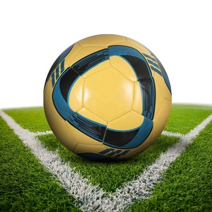 Balón de fútbol estándar N. ° 5 de alta calidad al por mayor, Fútbol impermeable con vejiga de butilo ecológico - Product Image 2