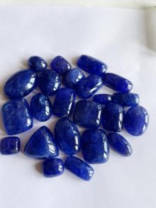 Cabujón de tanzanita con tratamiento térmico Natural de calidad AAA, corte mixto azul, 10-20mm, Tanzania sueltas de fabricación de joyas de piedras preciosas, certificado IGI - Product Image 5