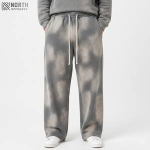 Custom Logo Streetwear Tank <b>Top</b> 360gsm Acid Washed Breathable Lightweight Autumn Large Print Sun Faded Man Fleece - Product Image 1