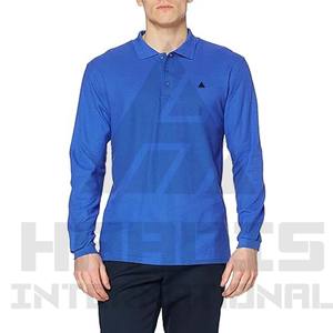 T-shirt à manches longues pour homme, coton de qualité personnalisé, 100% coton, couleur unie, manches longues, streetwear - Product Image 5