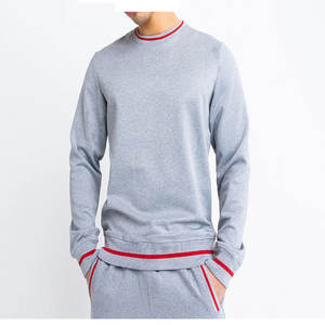 Chándal personalizado superventas para hombre, chándal para hombre, conjunto de traje para correr, Sudadera de cuello redondo, conjunto de pantalones de 2 piezas para hombre - Product Image 5