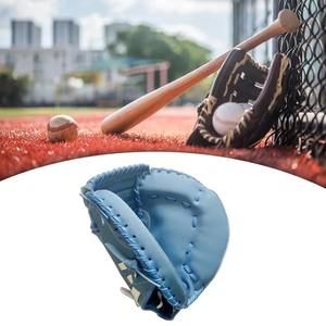 Gant de receveur de baseball en cuir véritable personnalisé Poche profonde Couture durable Gants de mise en jeu de niveau professionnel pour jeunes Saison d'hiver - Product Image 6