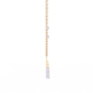 Pendentif en diamants de laboratoire certifiés IGI, symétrie excellente, pendentif en diamant glamour avec chaîne pour femmes - Product Image 4